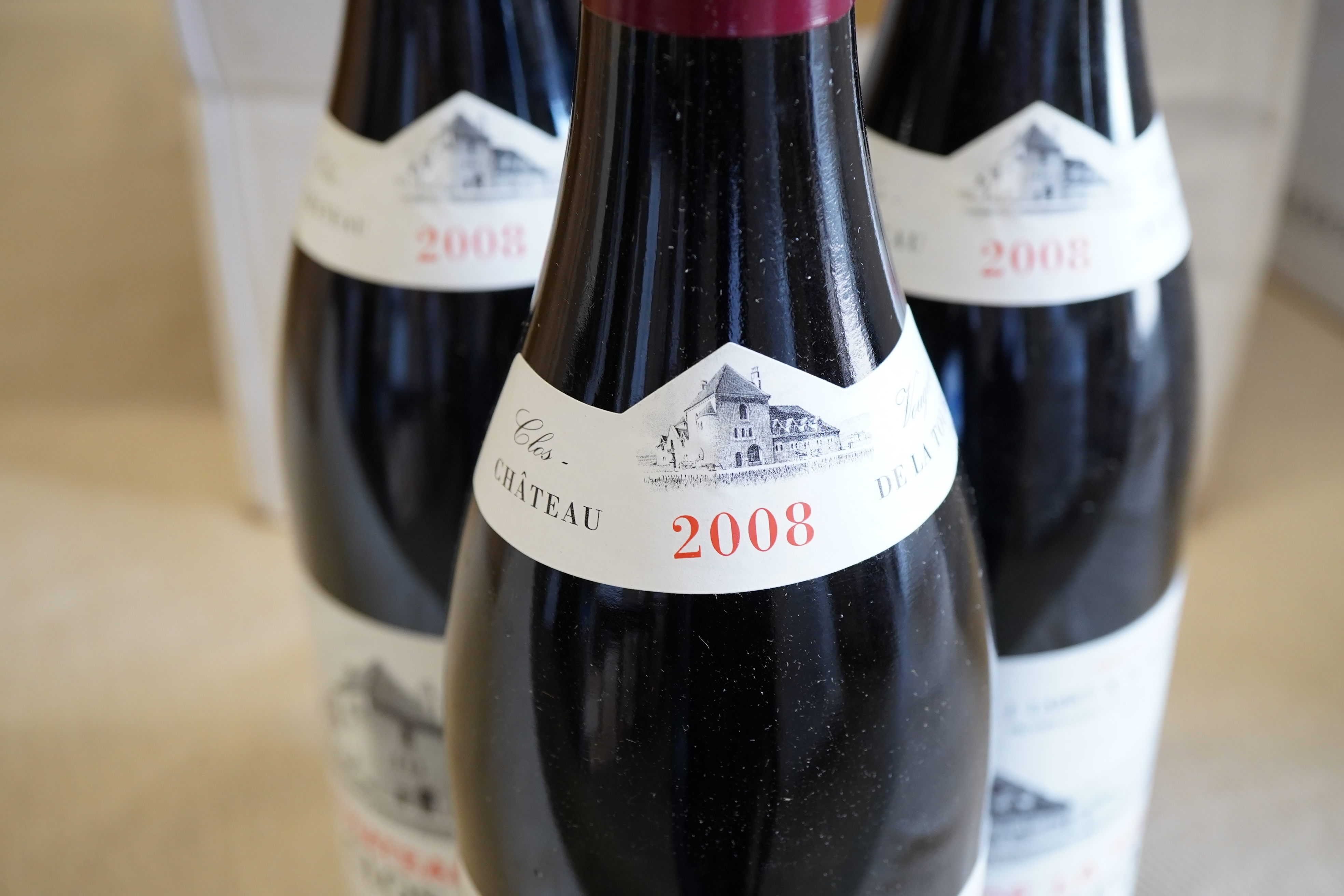 Labet & Dechelette, Château de La Tour, Clos de Vougeot Vieilles Vignes Grand Cru, 2008